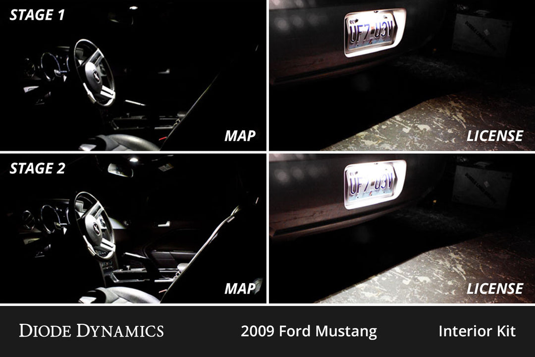 Interior LED Kit for 2005-2009 Ford Mustang