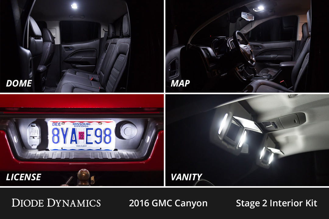 Interior LED Kit for 2015-2022 GMC Canyon