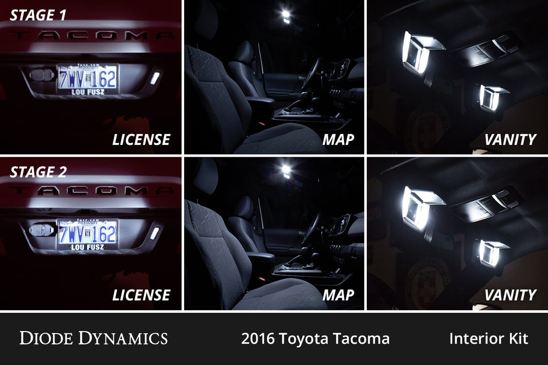 Interior LED Kit for 2016-2023 Toyota Tacoma
