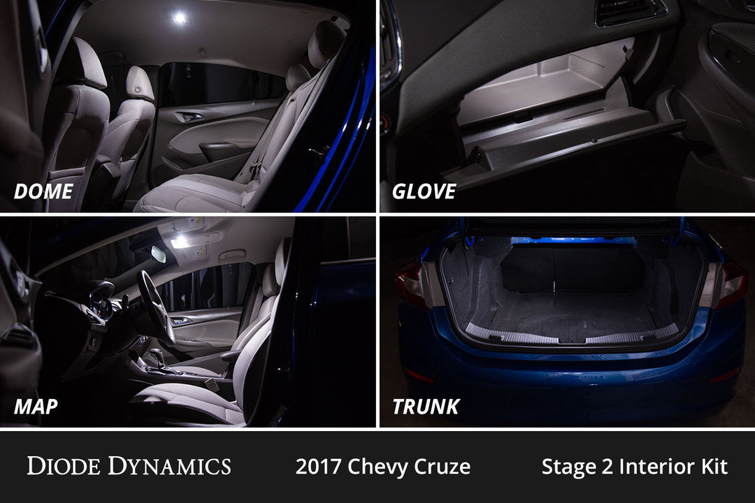 Interior LED Kit for 2011-2015 Chevrolet Cruze