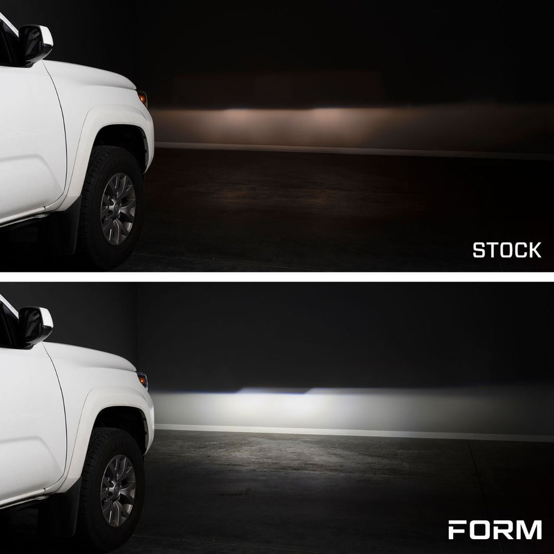 Form Lighting 2016-2023 Toyota Tacoma Sequential LED Projector Headlights (With Amber DRL)