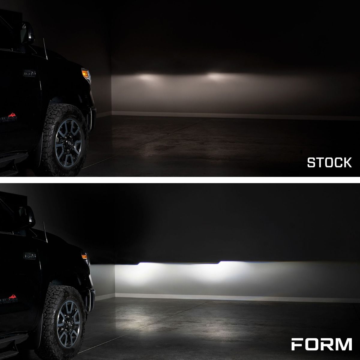 Form Lighting 2014-2021 Toyota Tundra LED Projector Headlights-FL0003