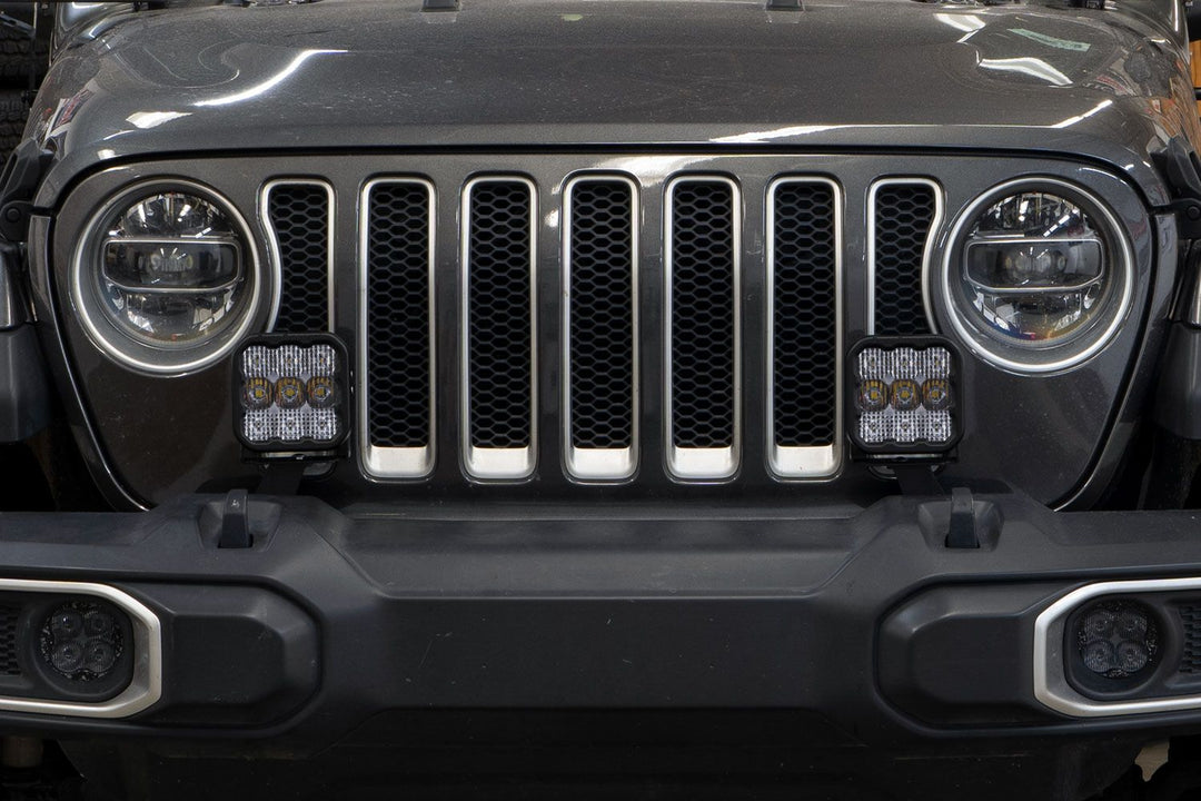 SS5 Bumper LED Pod Light Kit for 2020-2023 Jeep Gladiator-