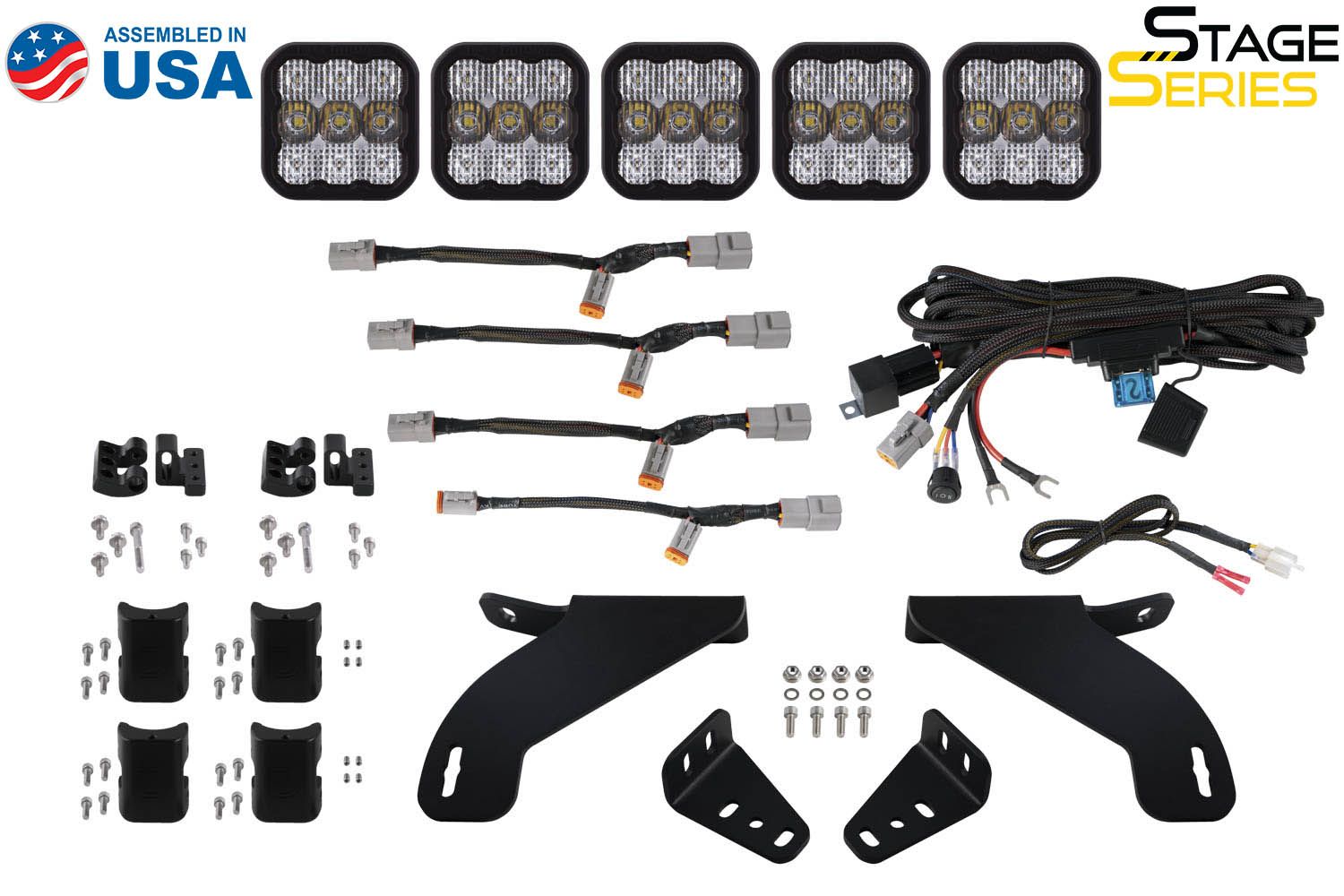 SS5 Grille CrossLink Lightbar Kit for 2021-2023 Ford F-150-DD7317