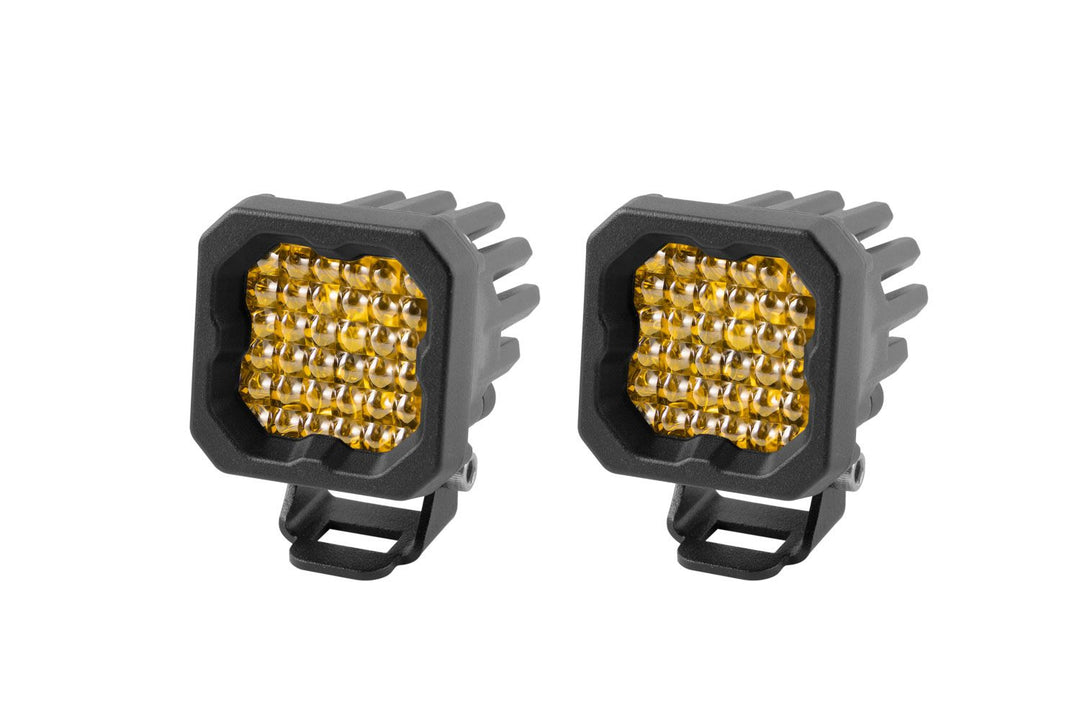 SSC1 Stage Series C1 LED Pod Yellow Standard (Pair)-DD6463P