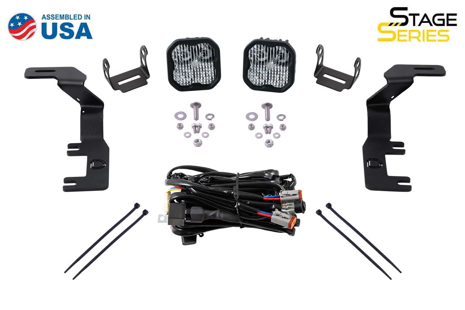 Stage Series Backlit Ditch Light Kit for 2015-2022 GMC Canyon-DD6646-ssdtch-1106