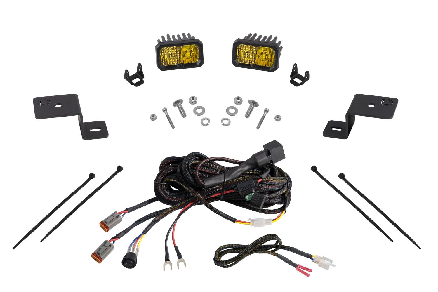Stage Series Backlit Ditch Light Kit for 2021-2023 Ford F-150-DD7366