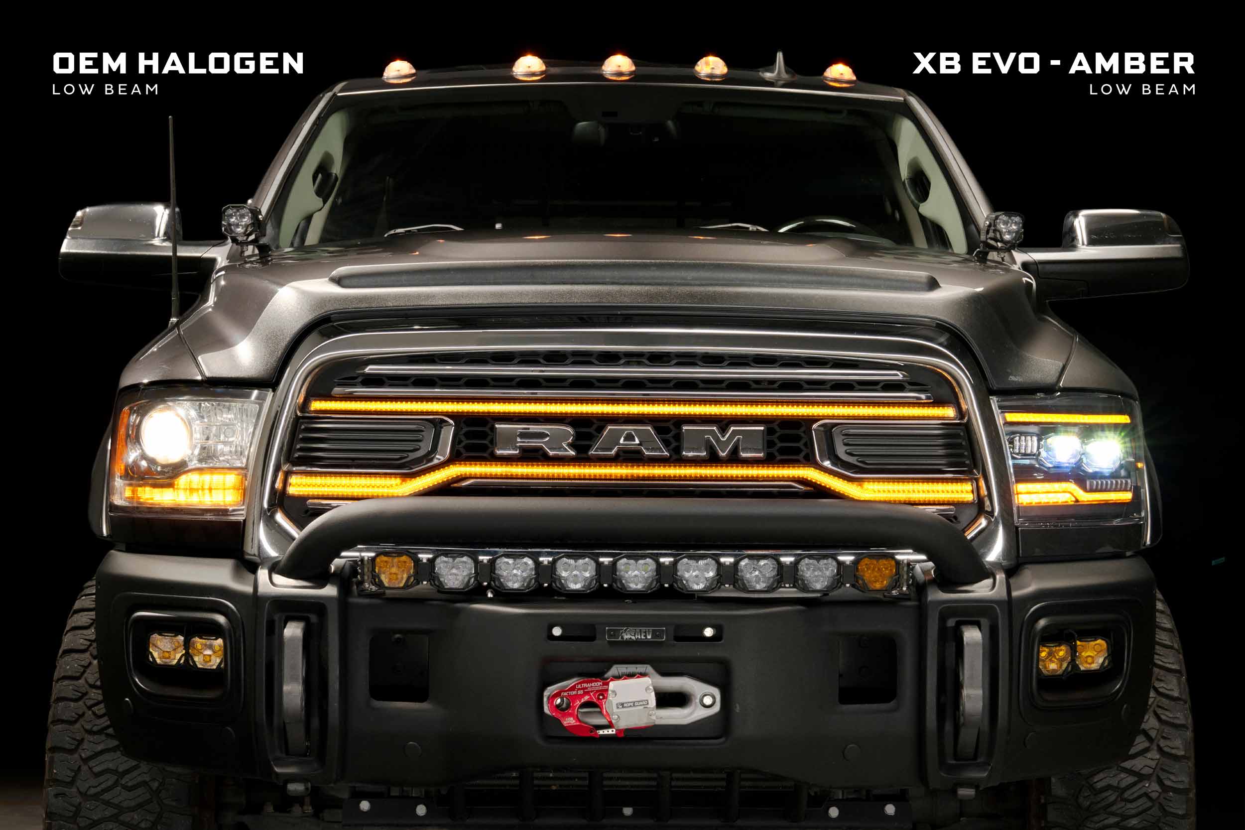 09-18 Dodge Ram: Morimoto XB Evo Headlights (Set)-7
