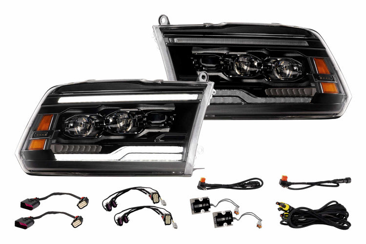 09-18 Dodge Ram: Morimoto XB Evo Hybrid Headlights-1
