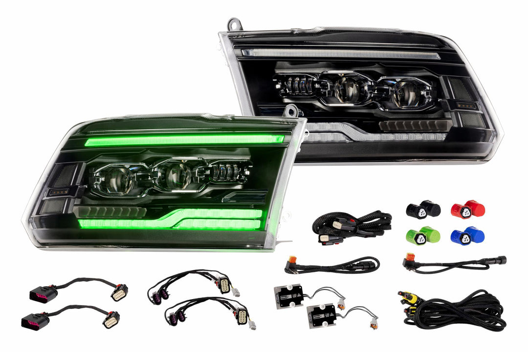 09-18 Dodge Ram: Morimoto XRGB Evo Headlights-1