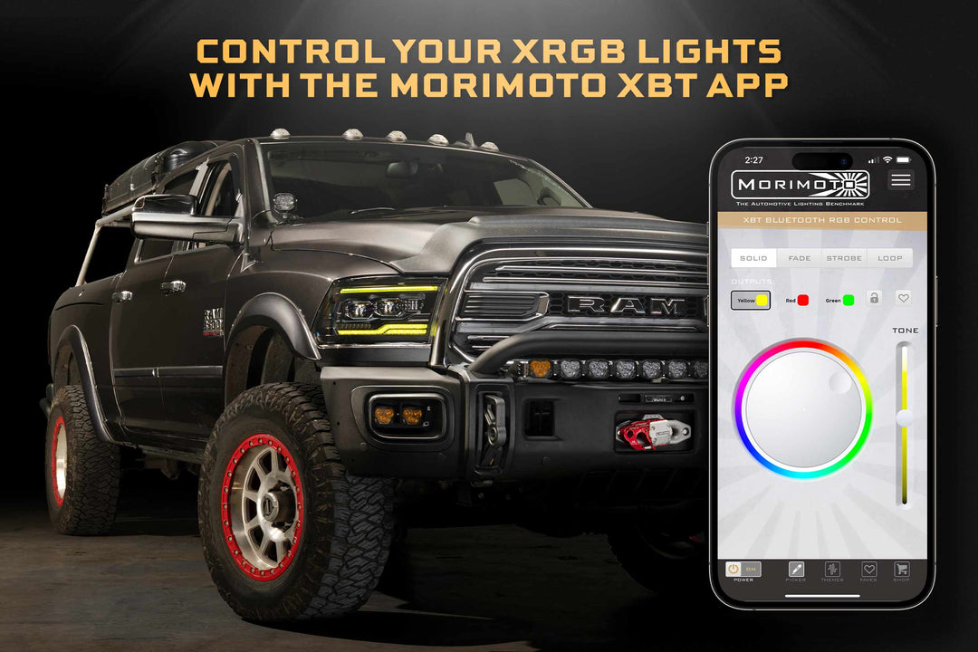 09-18 Dodge Ram: Morimoto XRGB Evo Headlights-17