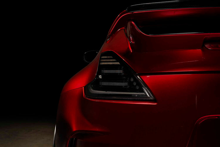 09-21 Nissan 370Z: Morimoto XB LED Tail Lights (Gen II / Smoked / Set)-5