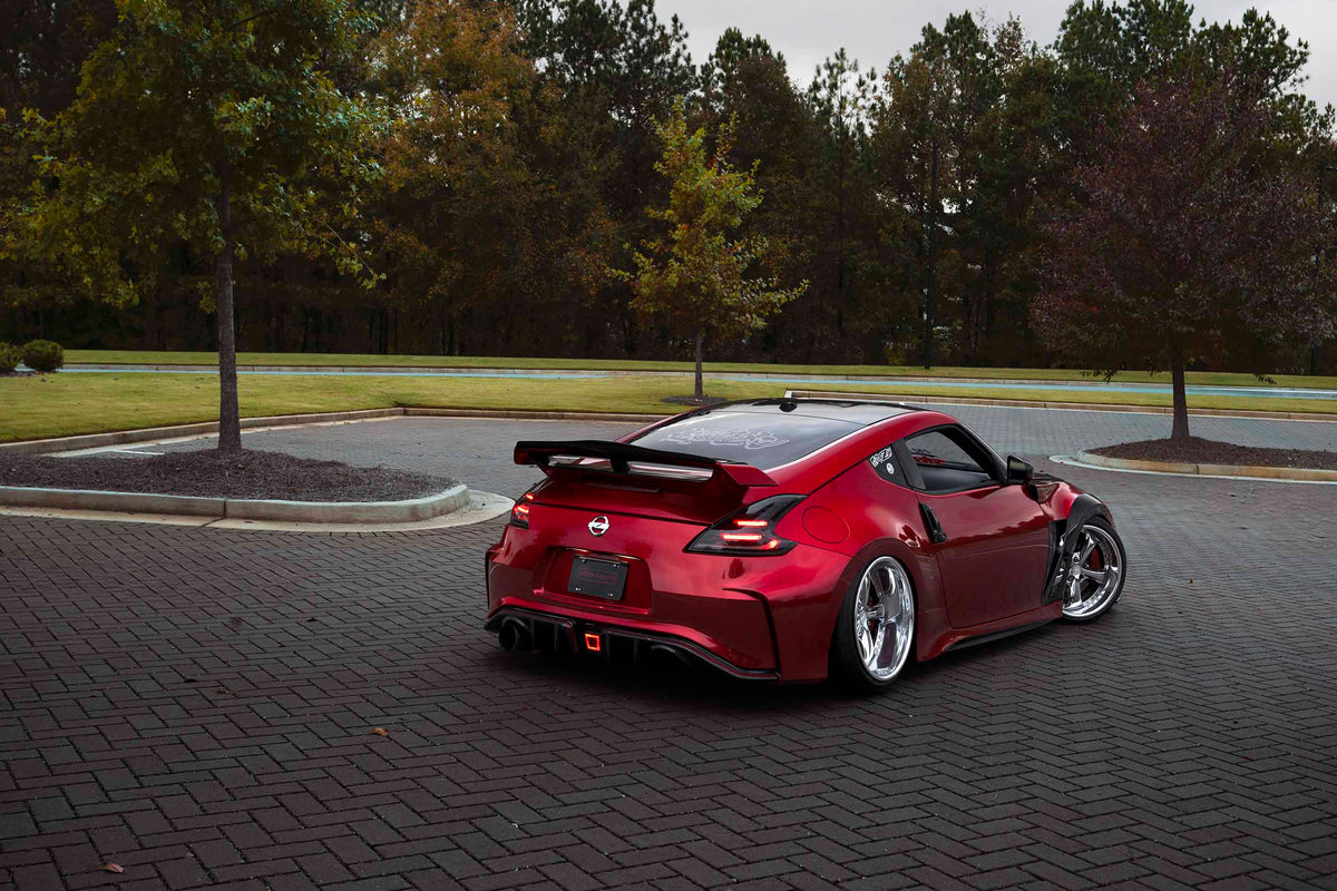 09-21 Nissan 370Z: Morimoto XB LED Tail Lights (Gen II / Smoked / Set)-6