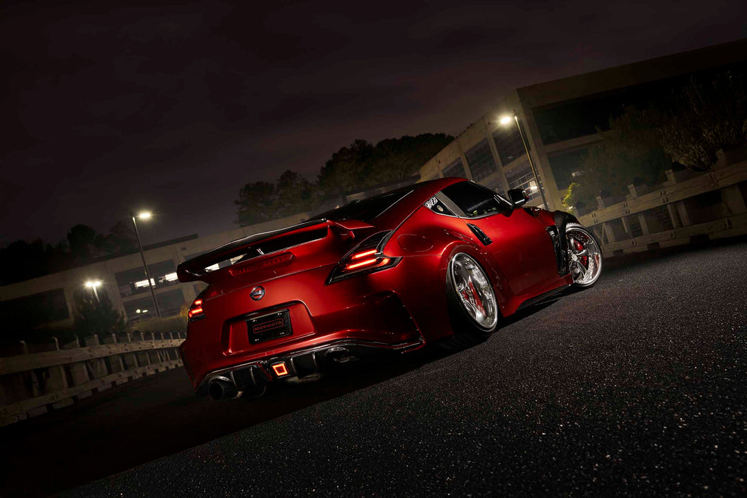 09-21 Nissan 370Z: Morimoto XB LED Tail Lights (Gen II / Smoked / Set)-8