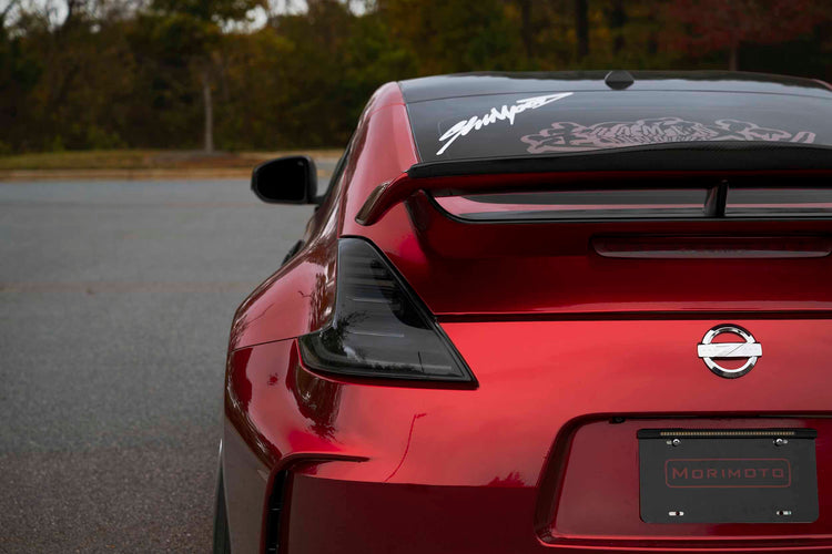 09-21 Nissan 370Z: Morimoto XB LED Tail Lights (Gen II / Smoked / Set)-9