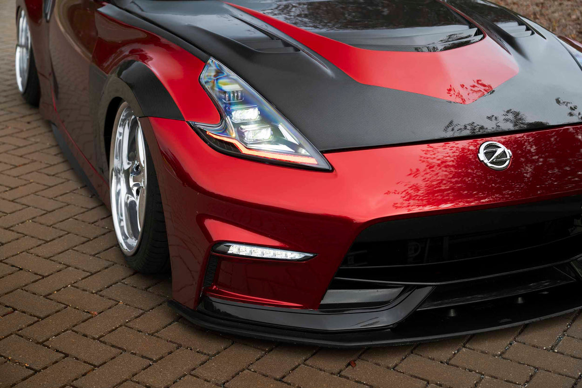 09-21 Nissan 370Z: Morimoto XRGB Evo Headlights (Set)-3