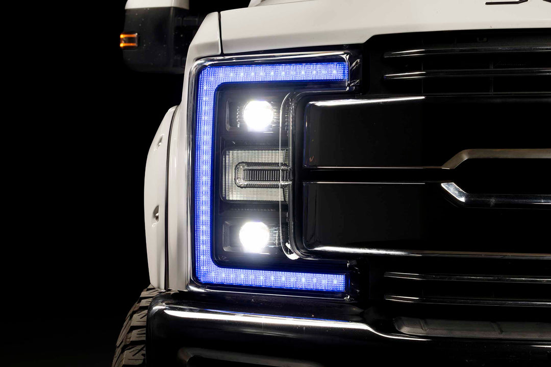 17-19 Ford Super Duty : Morimoto XRGB LED Headlights