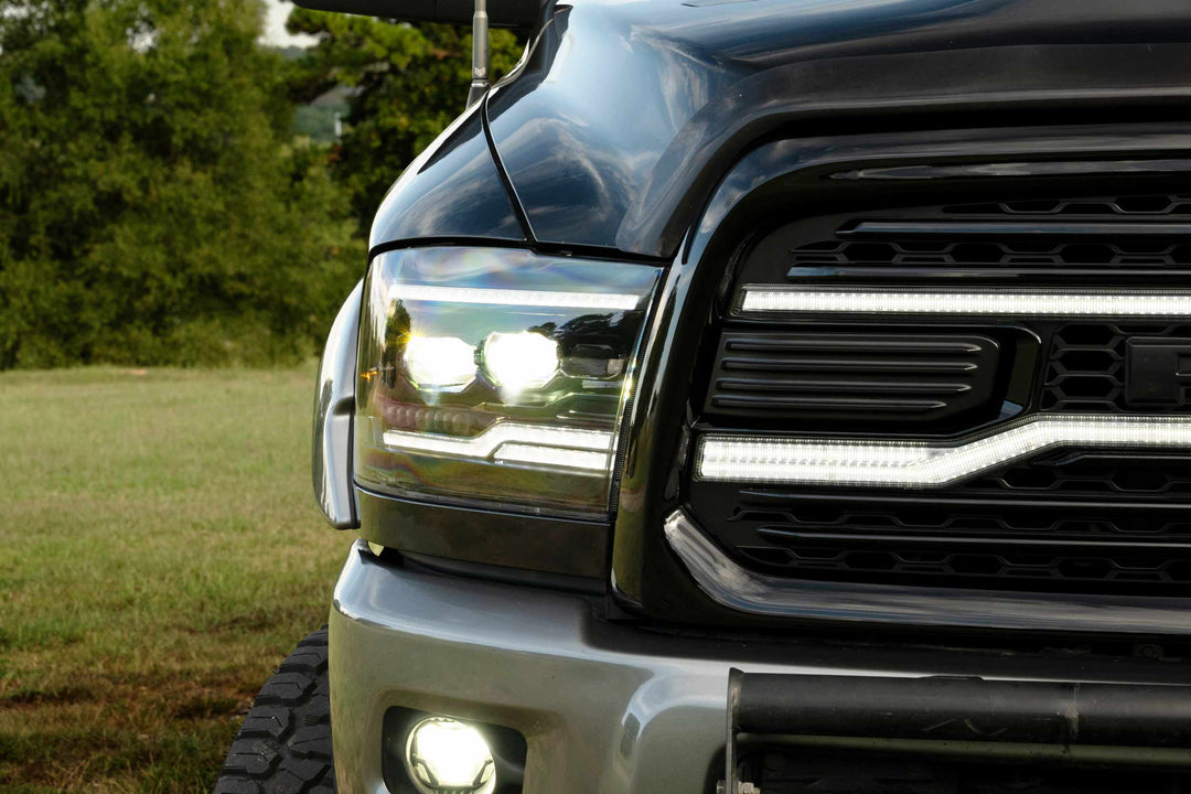 09-18 Dodge Ram: Morimoto XB Evo Hybrid Headlights