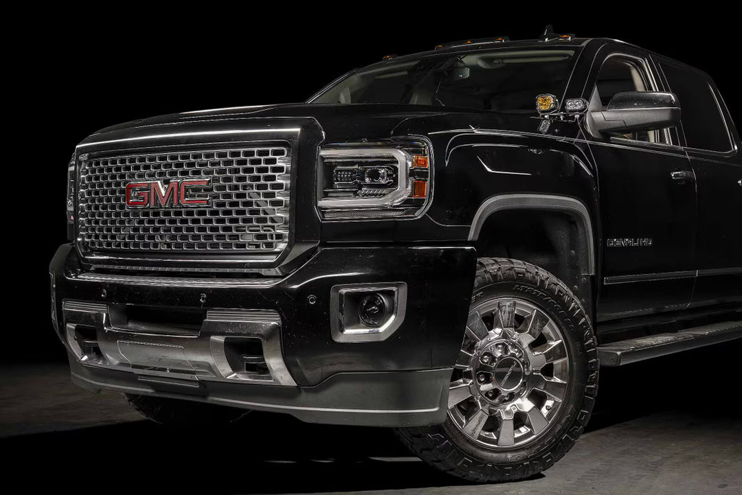 XB Evo Hybrid Headlights: 14-18 GMC Sierra / 15-19 GMC Sierra HD (Set)