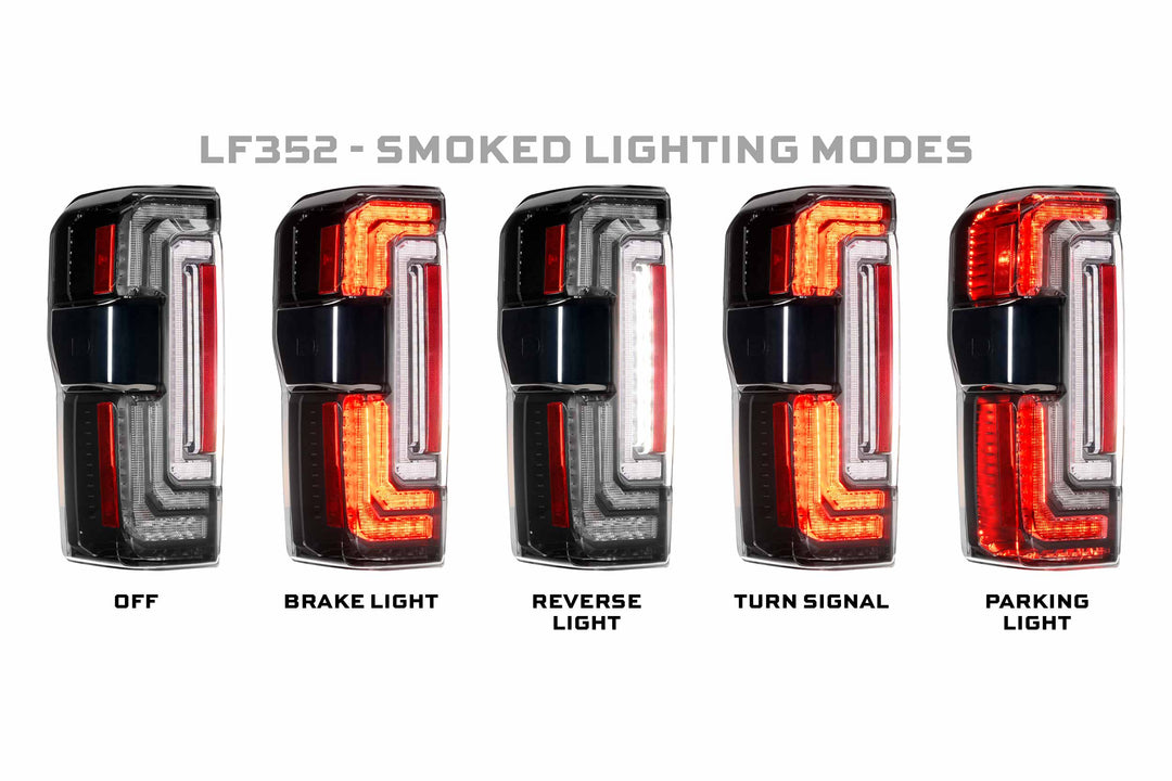 2023+ Ford Super Duty: Morimoto XB LED Tail Lights