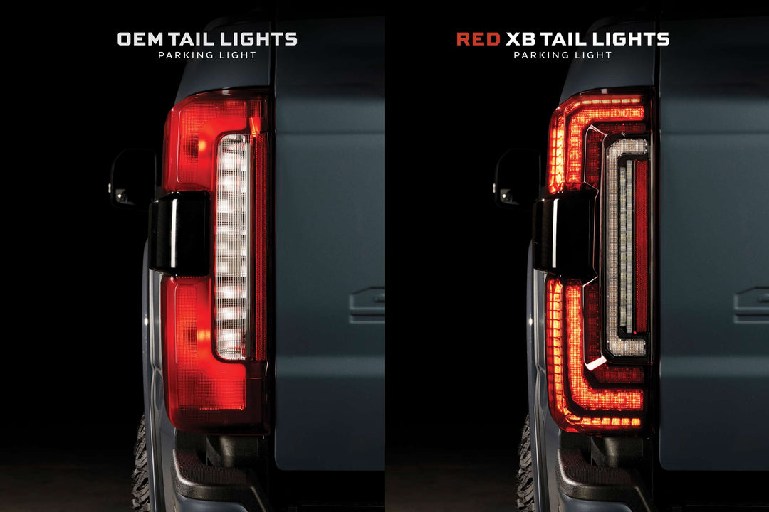 2023+ Ford Super Duty: Morimoto XB LED Tail Lights