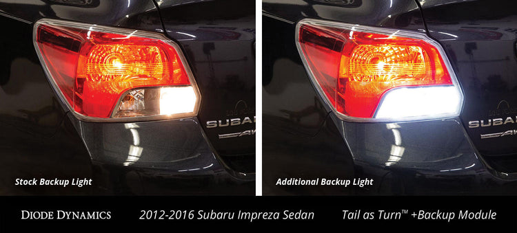 12-16 Subaru Impreza Sedan Tail as Turn +Backup Module Diode Dynamics-dd3042