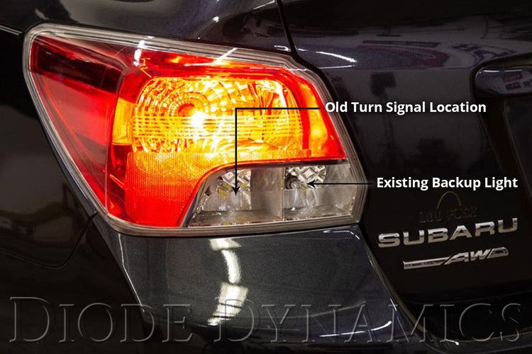 12-16 Subaru Impreza Sedan Tail as Turn +Backup Module Diode Dynamics-dd3042