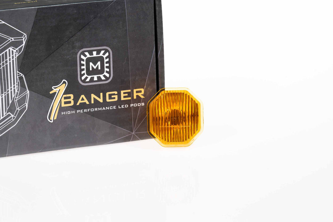 Yellow: Morimoto 1Banger Replacement Lens Optics