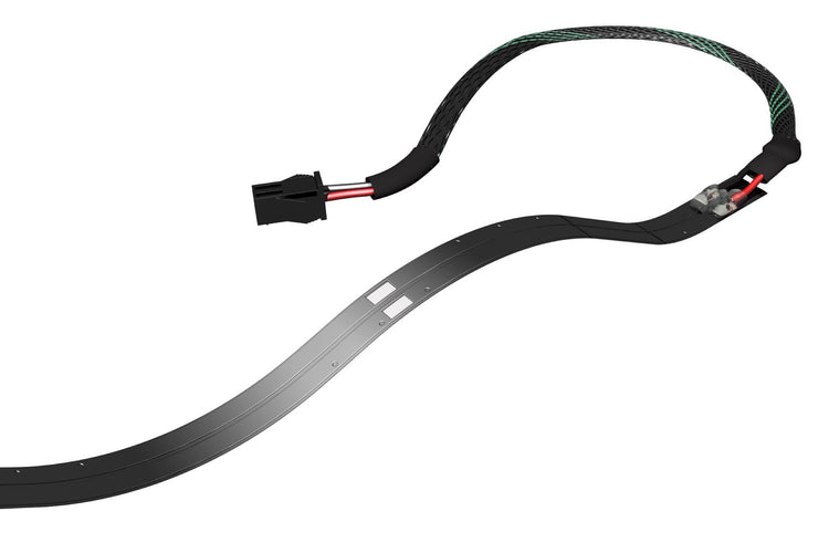 12in: Profile Pivot Strip w/ Driver (Switchback Sequential)-LED282