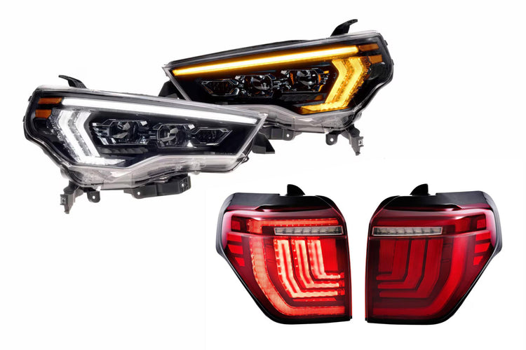 14-24 4Runner Evo Heads and Red Tails-HEADTAILKIT108-1