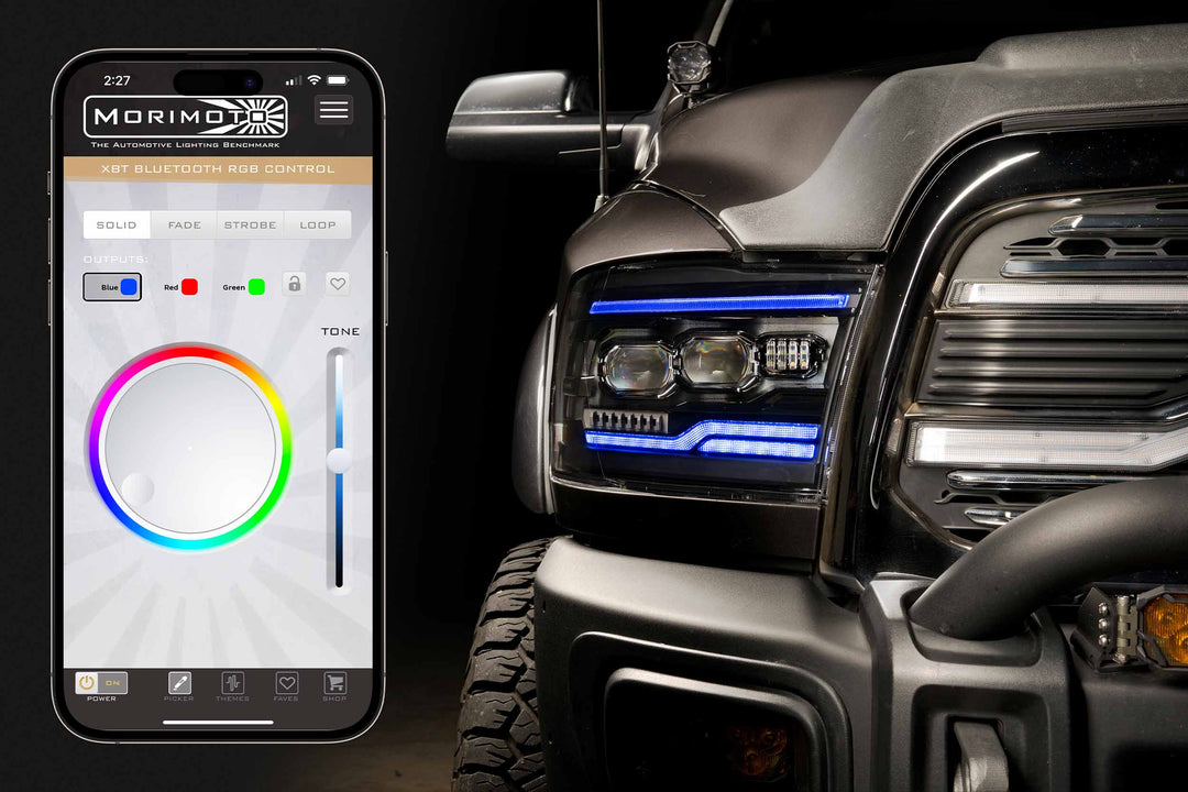 09-18 Dodge Ram: Morimoto XRGB Evo Headlights