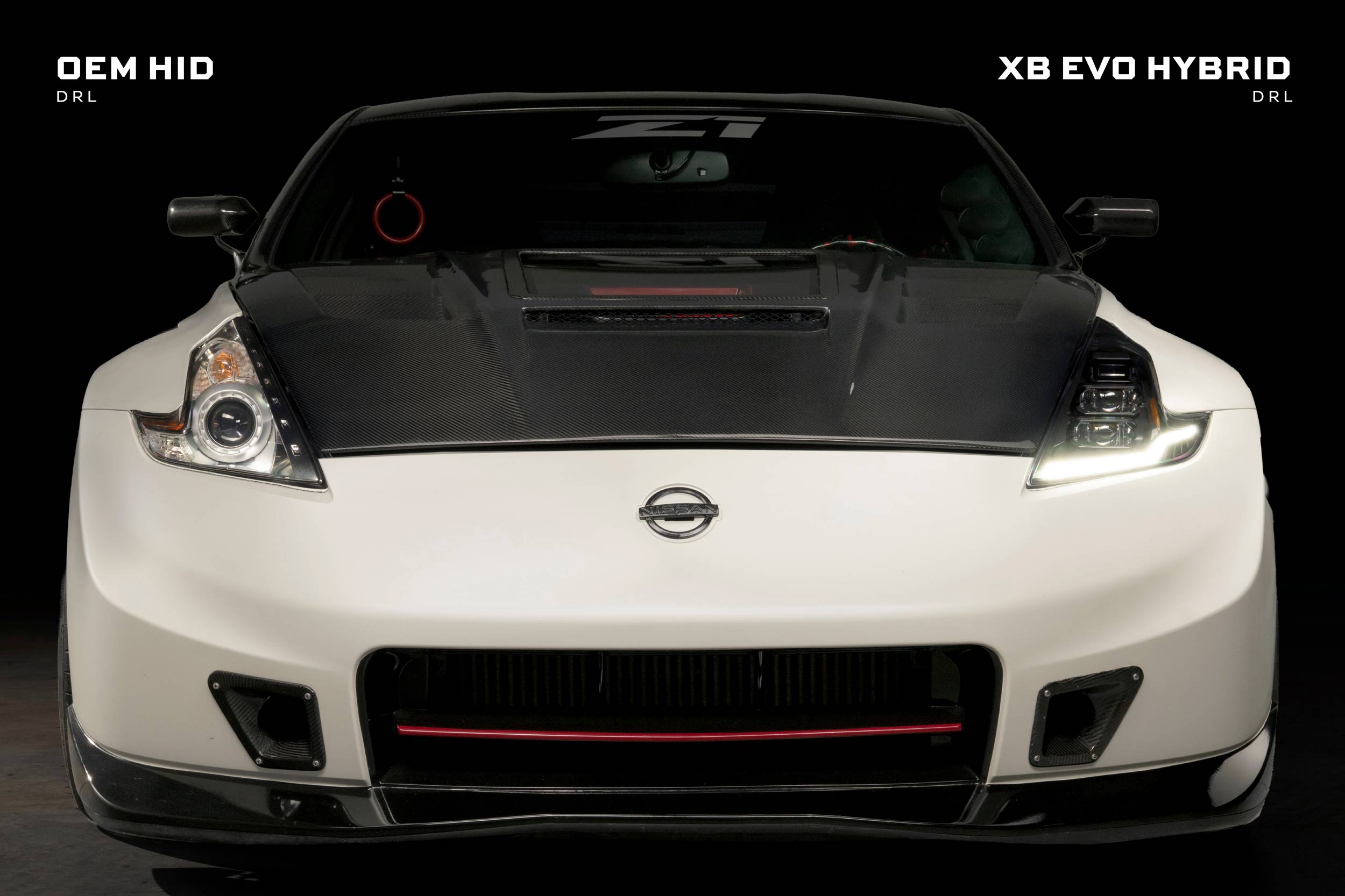 09-21 Nissan 370Z: Morimoto XB Evo Hybrid Headlights (Set) – Prolightz