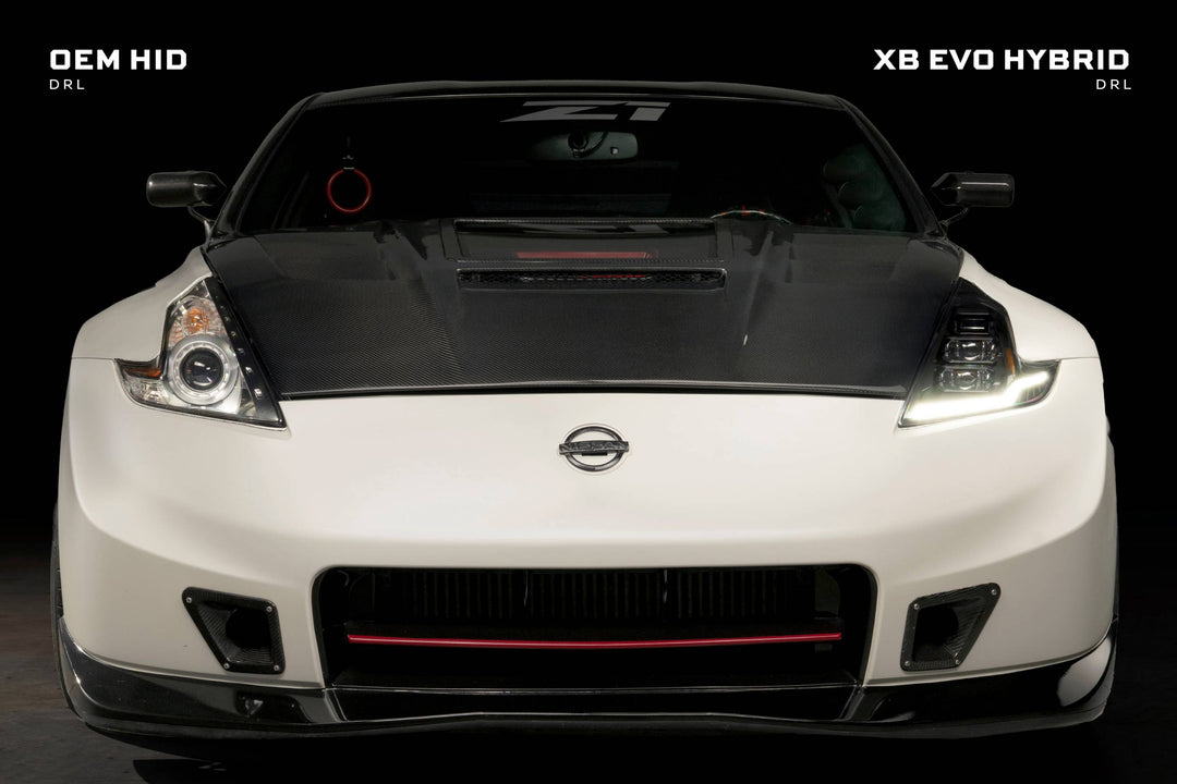 09-21 Nissan 370Z: Morimoto XB Evo Hybrid Headlights (Set)