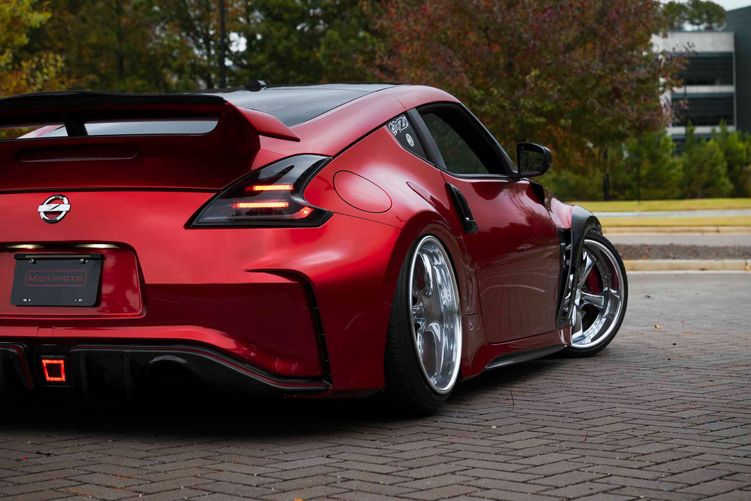 09-21 Nissan 370Z: Morimoto XB LED Tail Lights (Gen II / Smoked / Set)