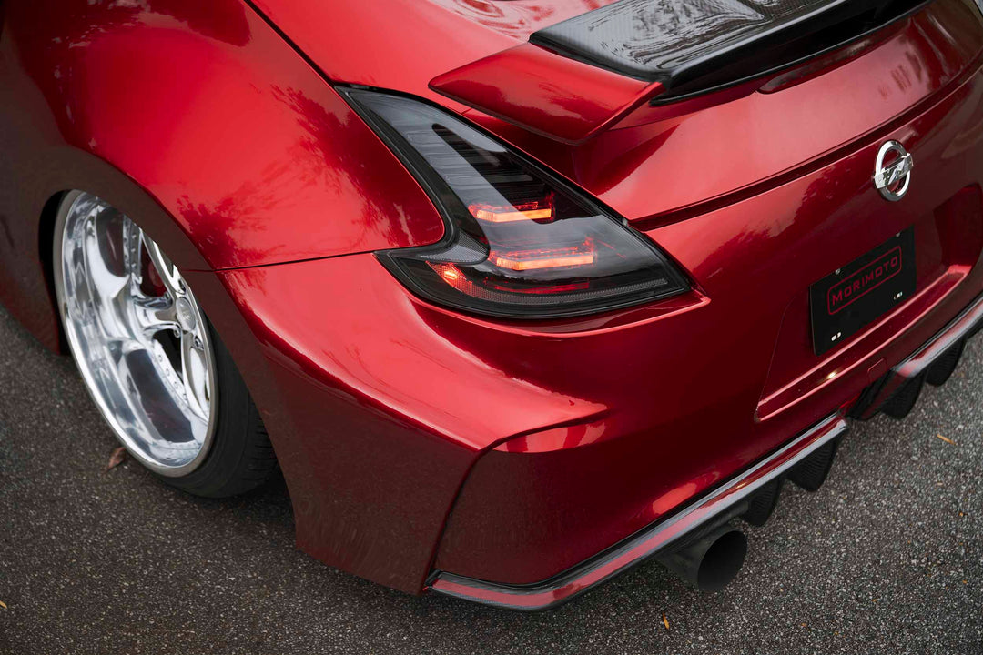 09-21 Nissan 370Z: Morimoto XB LED Tail Lights (Gen II / Smoked / Set)