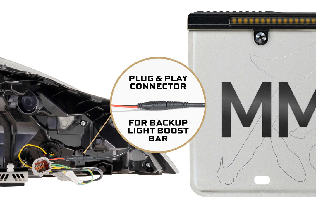 09-21 Nissan 370Z: Morimoto XB LED Tail Lights (Gen II / Black Red / Set)