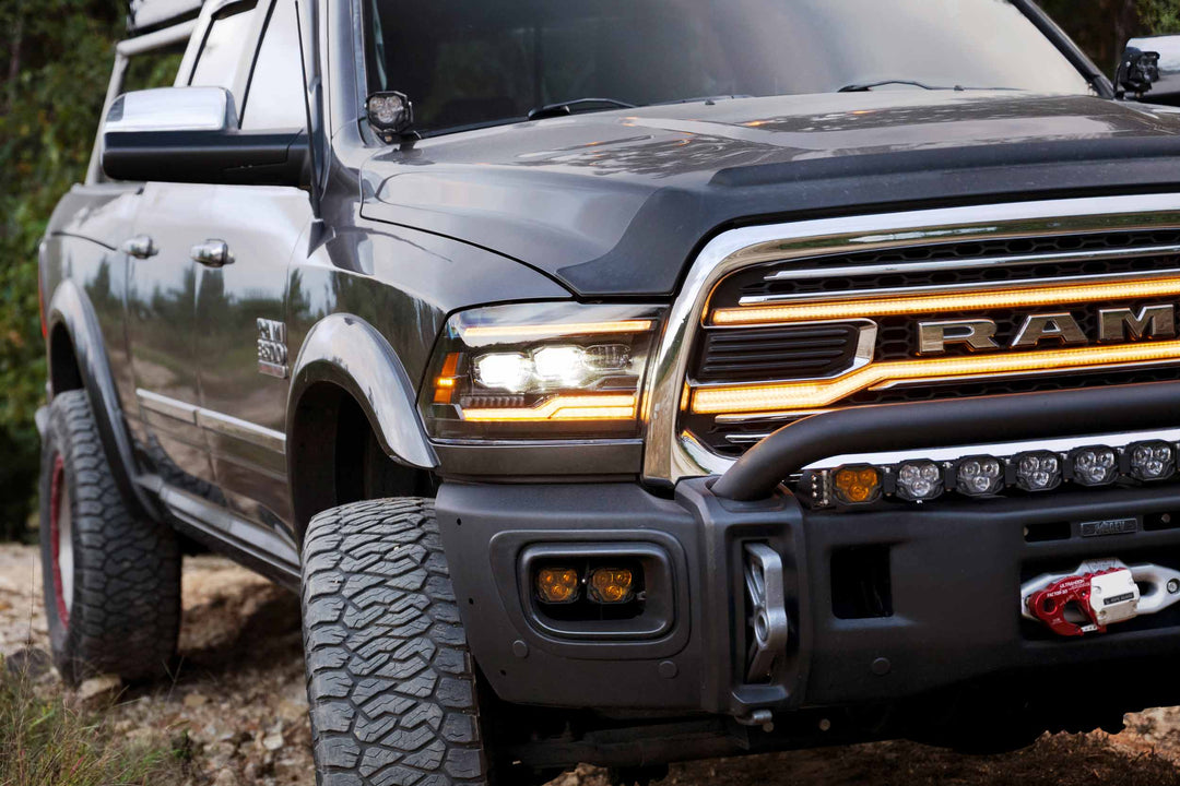 09-18 Dodge Ram: Morimoto XB Evo Headlights (Set)