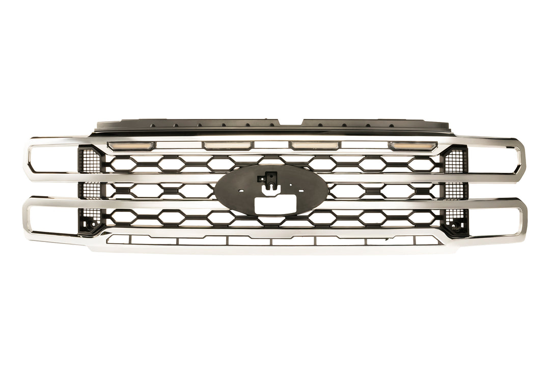 XBG LED Grille: 2023+ Super Duty (Chrome / Each)