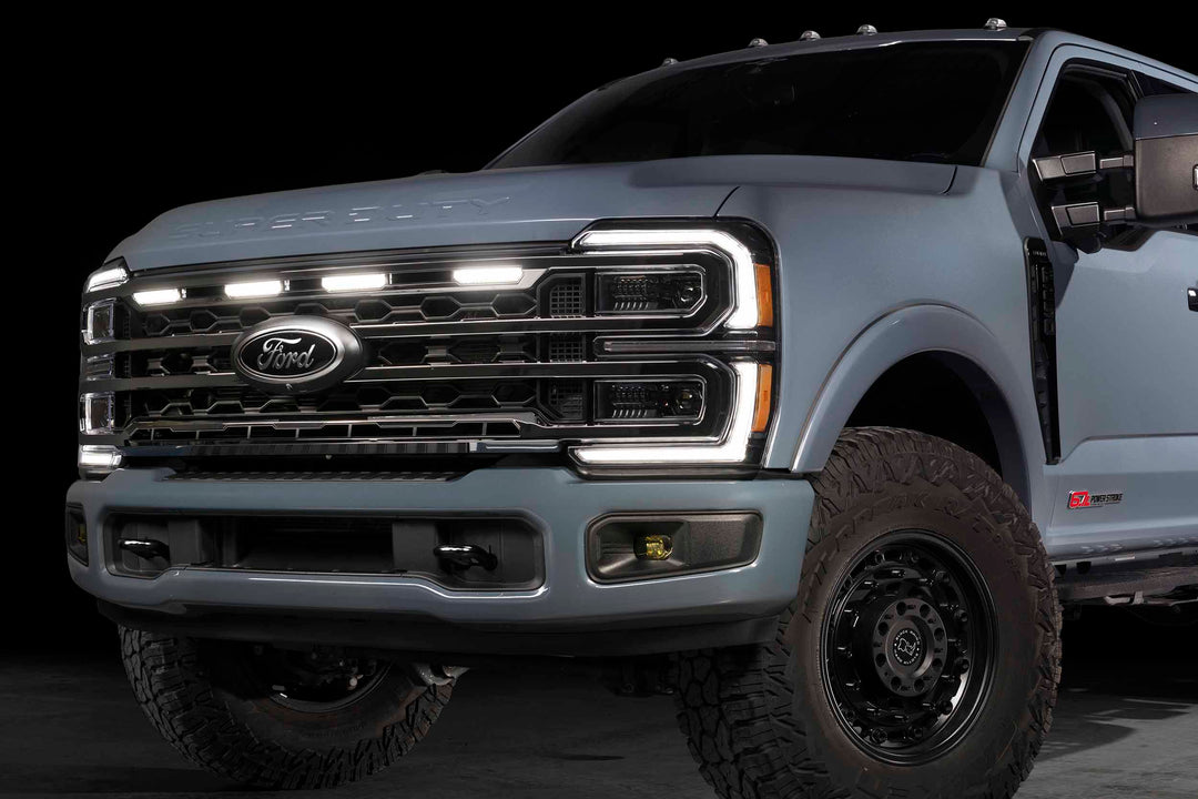 XBG LED Grille: 2023+ Super Duty (Chrome / Each)