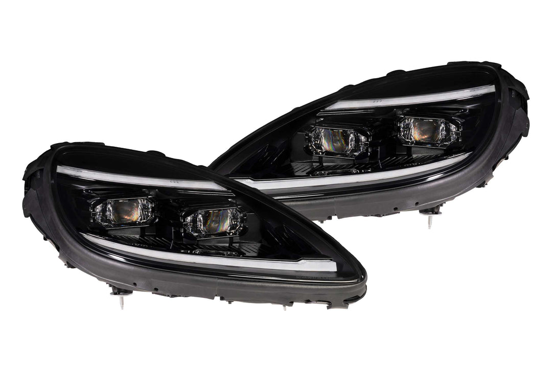 XB Evo Hybrid Headlights: 05-13 Corvette C6 (Set)