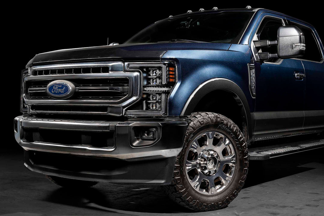 XB Evo Hybrid Headlights: 20-22  Ford Super Duty (Set)