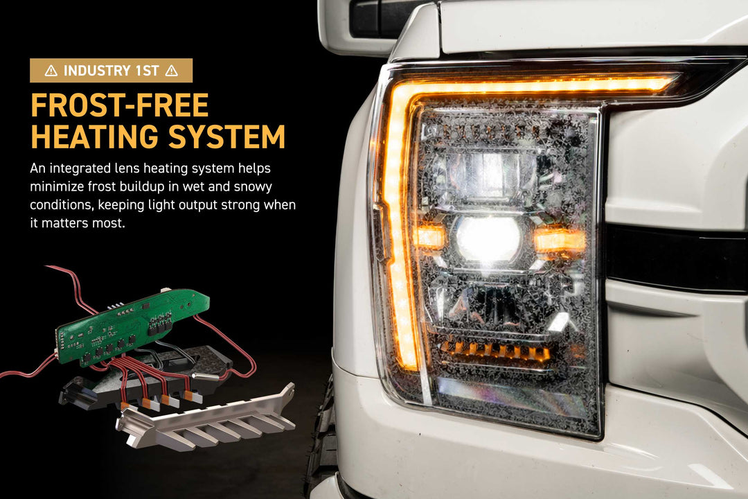 XB Evo Headlights: 21-23 Ford F-150 / Raptor (Set)