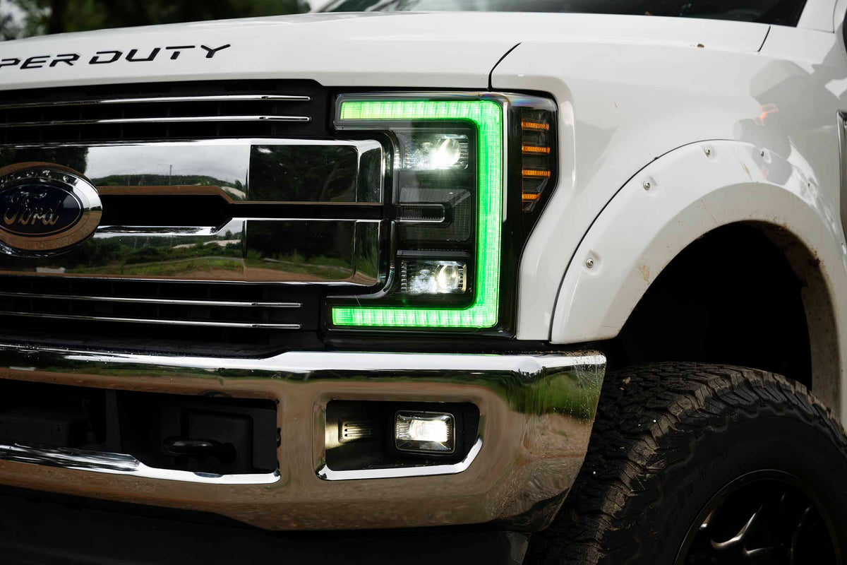 17-19 Ford Super Duty : Morimoto XRGB LED Headlights-5