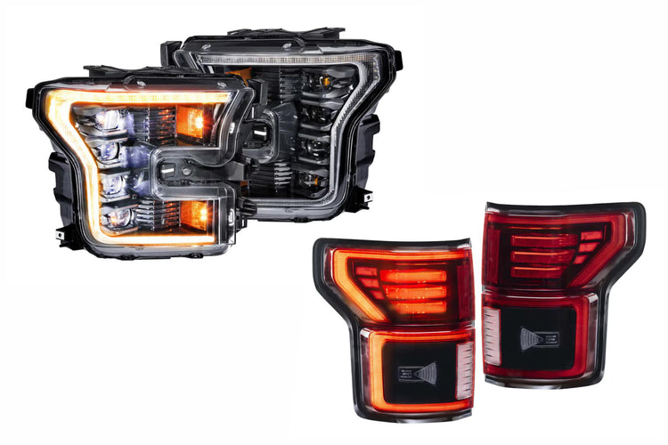 17-20 Raptor Amber DRL Heads and Red Tails-HEADTAILKIT125-1