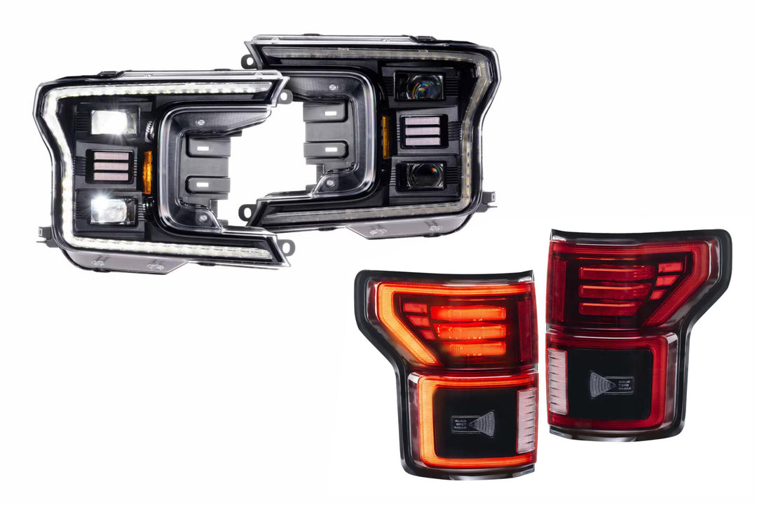 18-20 Ford F-150 Hybrid Heads and Red Tails-HEADTAILKIT39-1