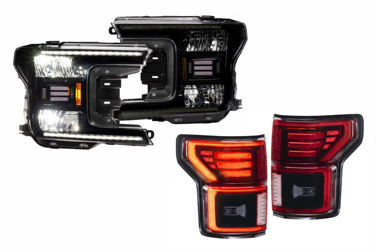 18-20 Ford F-150 Hybrid-R Heads and Red Tails-HEADTAILKIT40-1