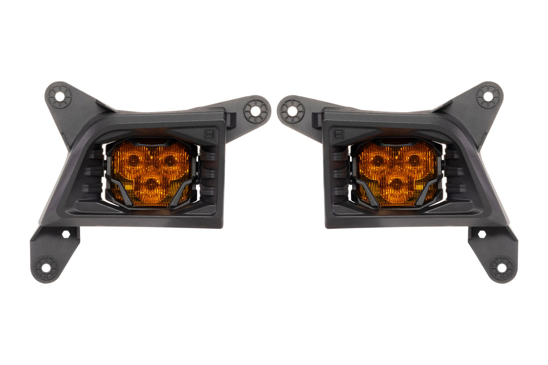 19-21 Silverado 1500 / 20-23 Silverado HD 4Banger Fog Light Kit-3