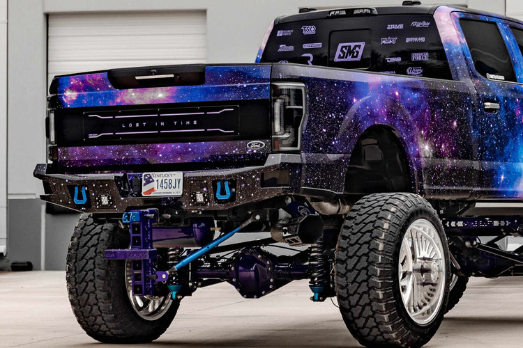 20-22 Ford Super Duty Hybrid Heads and Smoked Tails OEM LED-2