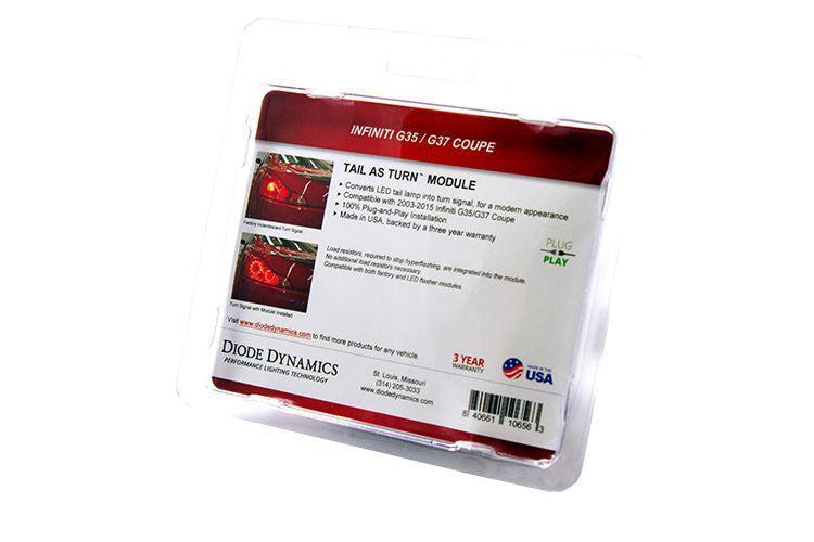 2008-2013 G35/G37 Coupe Tail as Turn Kit Diode Dynamics-4