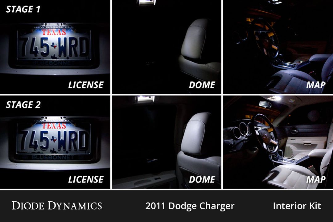 Interior LED Kit for 2011-2023 Dodge Charger